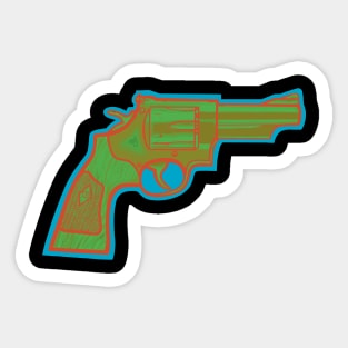 .44 Magnum Revolver Sticker